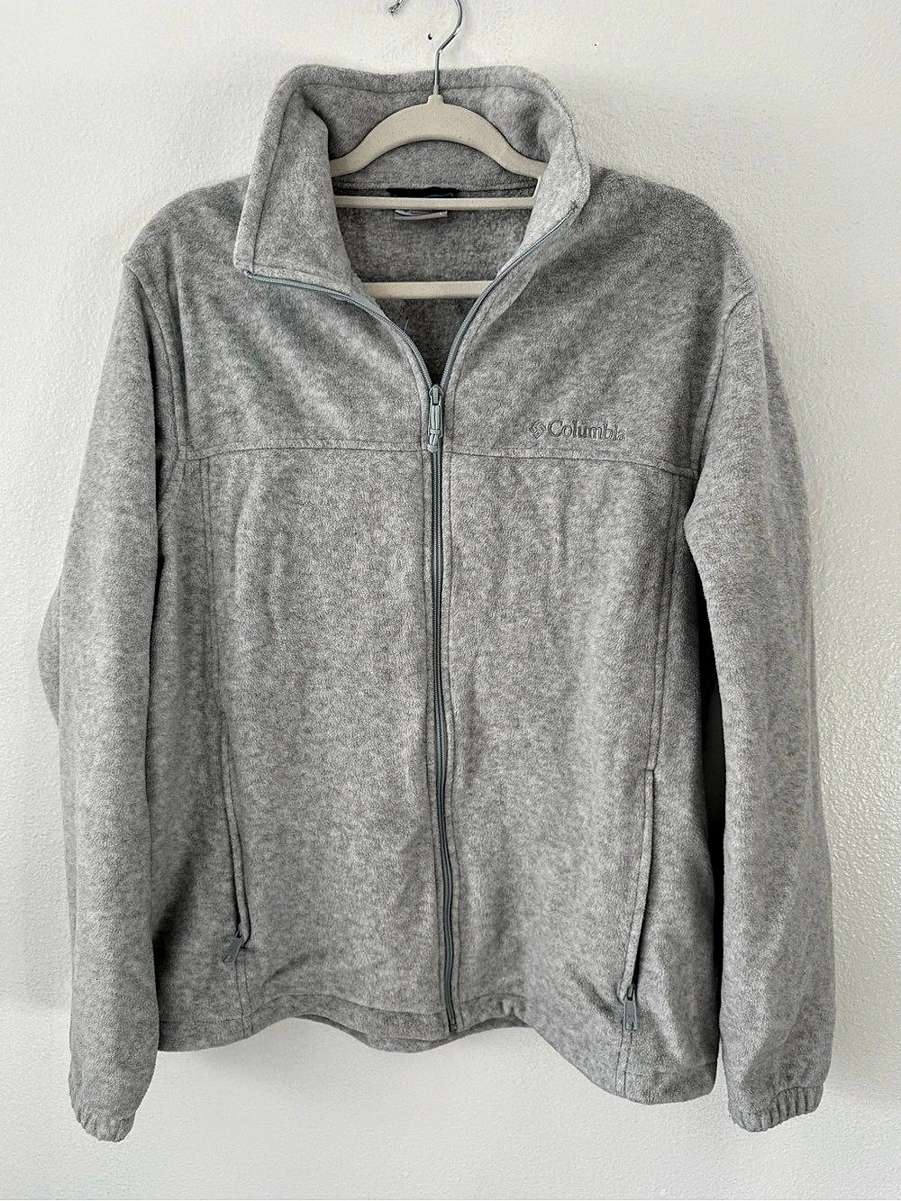Columbia Women's Benton Springs Full-Zip Fleece Jacket Gray Large